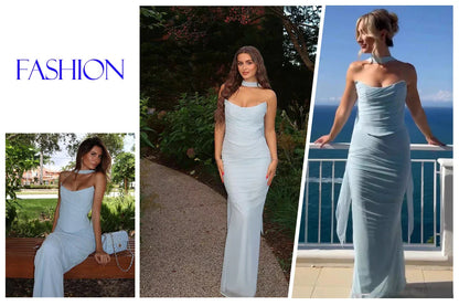 Suninheart White Off-Shoulder Bodycon Dress – 2025 Elegant Lace Long Sleeve Maxi Dress for Women, Wedding Guest Outfit