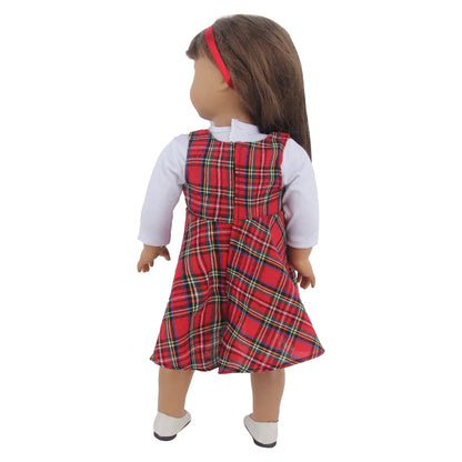 Doll Clothing Set – Firefighter, Student, Graduation, Artist & Athlete Outfits for 18-Inch American & 43cm Baby Newborn OG Girl Dolls