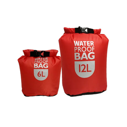 6L/12L Outdoor Dry Bag – Waterproof Sack for Fishing, Boating, Rafting, Kayaking, Floating Accessories