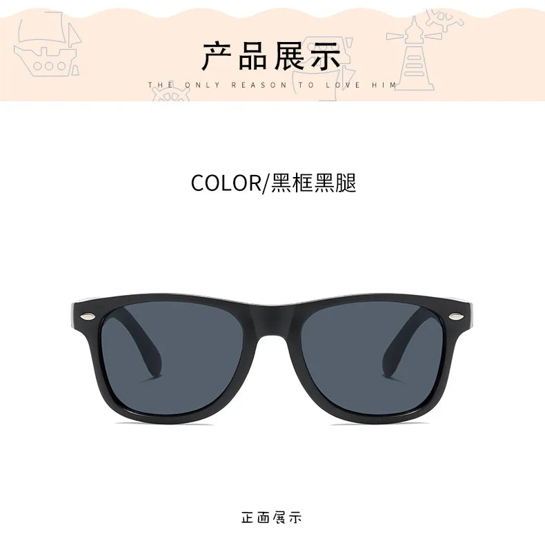 Children’s Colorful Sunglasses – UV Resistant Summer Shades for Boys & Girls