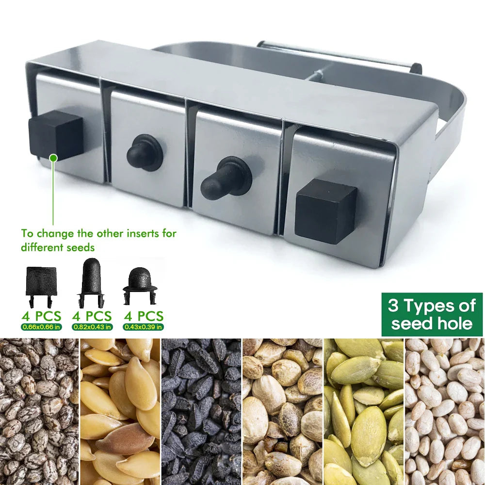 Handheld Seedling Soil Block Maker – 2 Inch Soil Blocking Tool for Greenhouse and Garden Seedlings