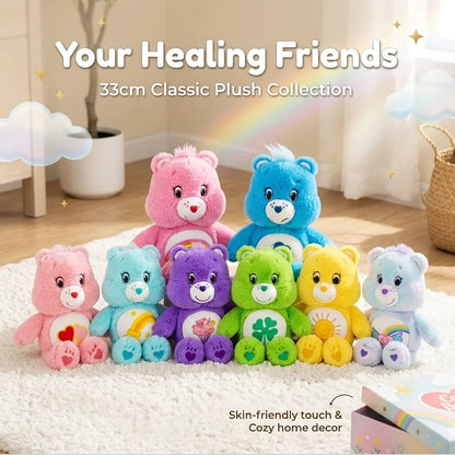 Care Bears Plush Toy - 33cm Soft Stuffed Cartoon Doll for Kids, Gifts & Home Decor