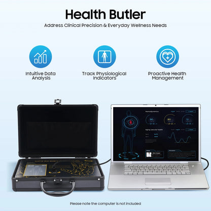 Quantum Analyzer Quantum Resonance Magnetic Scanner - Body Wellness Analysis Assistant for Spa, Club & Clinic