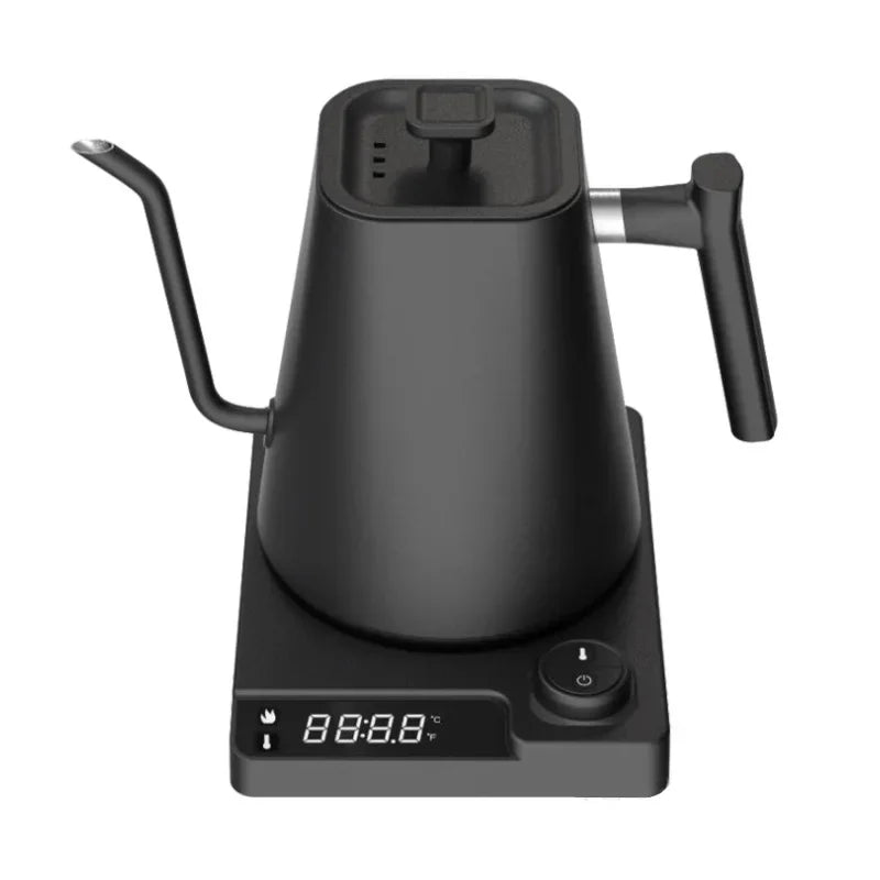 1200W Gooseneck Electric Kettle with Temperature Control – 110V/220V Stainless Steel Coffee & Tea Kettle with Precision Heating & Fast Boil System