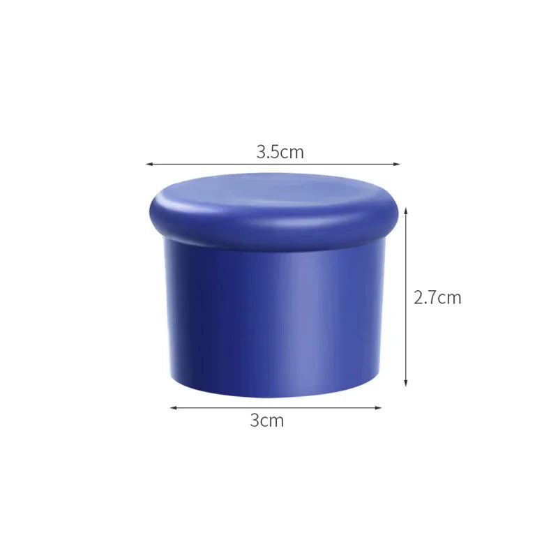 1/5pcs Reusable Silicone Wine Stoppers - Durable Corks for Wine, Beer, Champagne, and Beverage Bottles - Bar Accessories