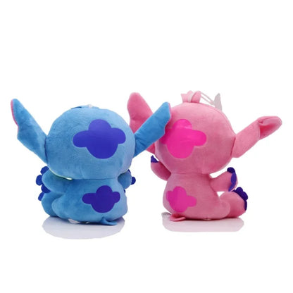 Authentic Disney Stitch Plush Toy 20-25CM - Lilo & Stitch Stuffed Kawaii Pillow Doll for Kids Birthday Gift