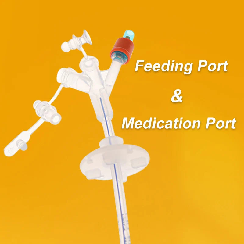 Califed Silicone Gastrostomy Tube Connector — Multi-Functional X-Ray Imaging Surgical Medical Instrument