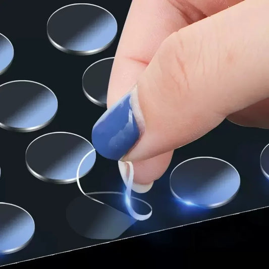 100pcs Strong Double-Sided Adhesive Dots – Acrylic Tape Fastener for DIY Crafts, Scrapbooking, and Fixing