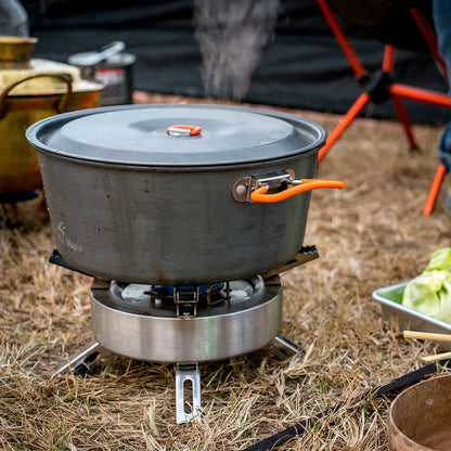 Fire Maple Saturn Split Gas Burner – Foldable Double-Preheater Outdoor Camping Stove 4400W–11000W High Power