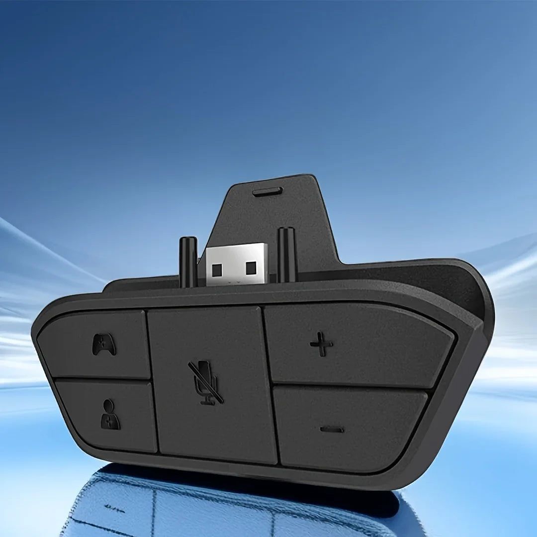 Stereo Headset Adapter for Xbox One & Series X|S – Audio Balance, Volume & Mic Control for Controllers