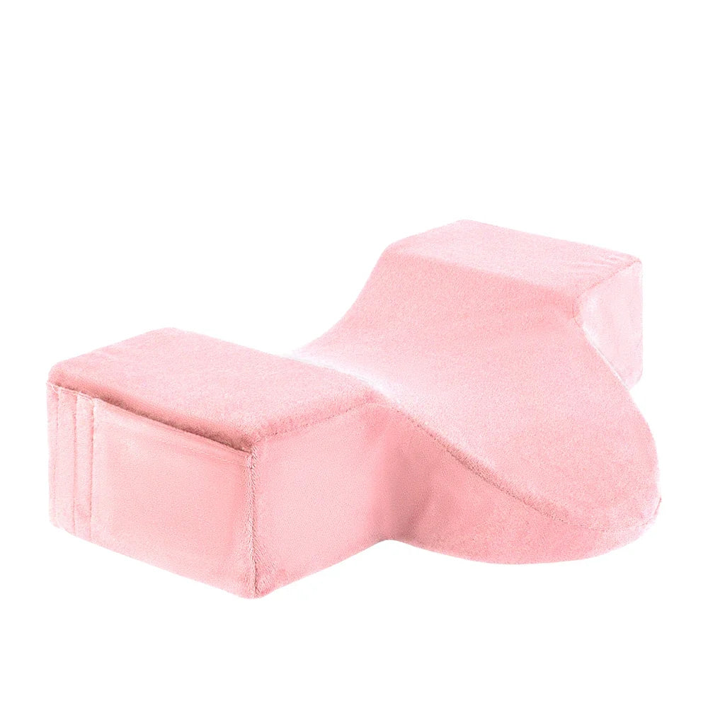 U-Shaped Memory Foam Eyelash Pillow - Ergonomic Neck Support for Lash Extensions, Beauty Salon & Home Use