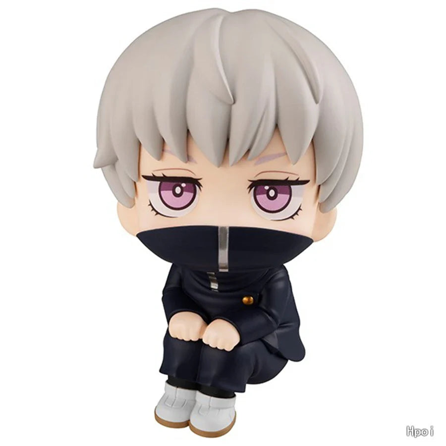 10cm Jujutsu Kaisen Q-Version Anime Figures — Satoru Gojo, Geto Suguru, Fushiguro Toji & Okkotsu Yuta Action Collectibles