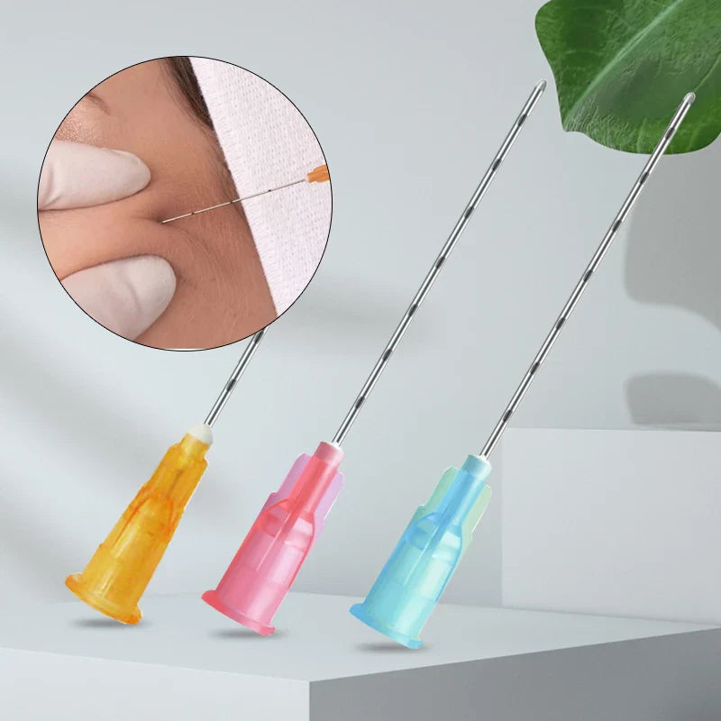 Korea Fine Micro Blunt Cannula Needle – 14G 90MM Blunt Tip for Hyaluronic Filler