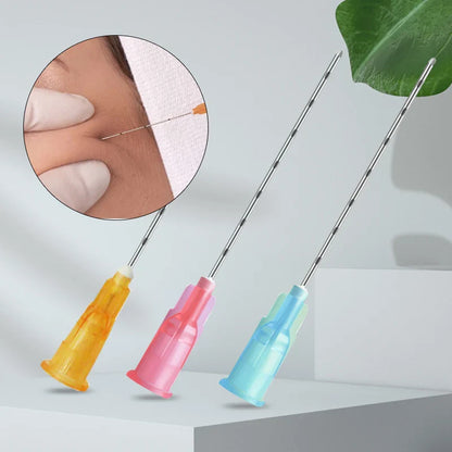 Korea Fine Micro Blunt Cannula Needle – 14G 90MM Blunt Tip for Hyaluronic Filler