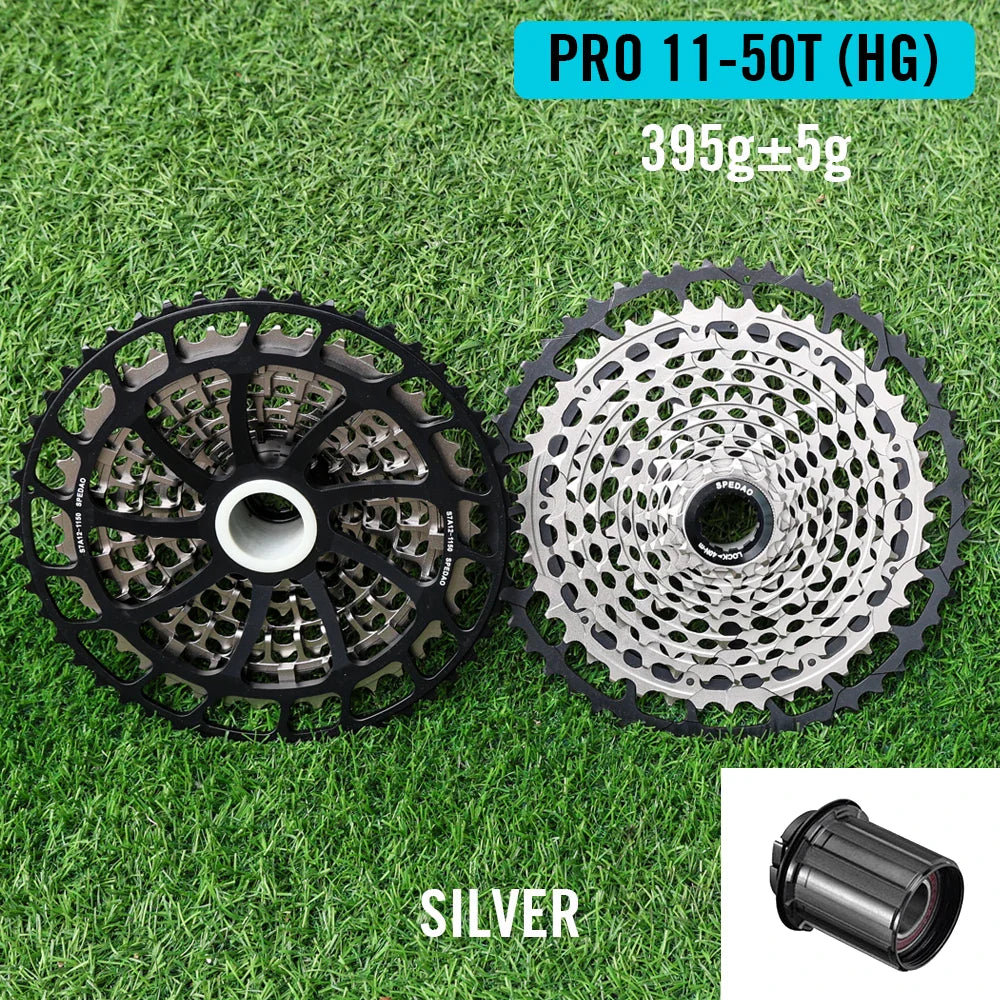 SPEDAO 12-Speed 10-50T Bicycle Cassette – 12V MTB Freewheel Sprocket for SX NX GX, XD & HG Compatible