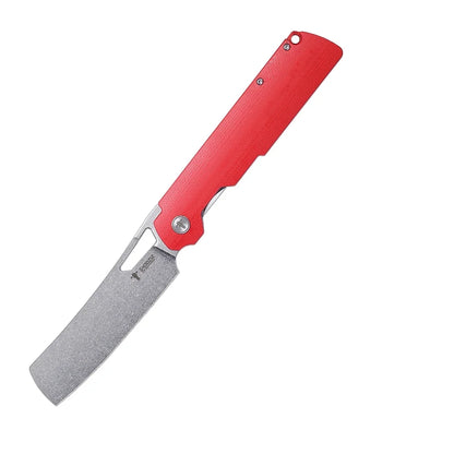 SHOOZIZ XUN120 XUN119 Folding Knife - D2 Steel Flax Handle Outdoor Camping EDC Pocket Tool