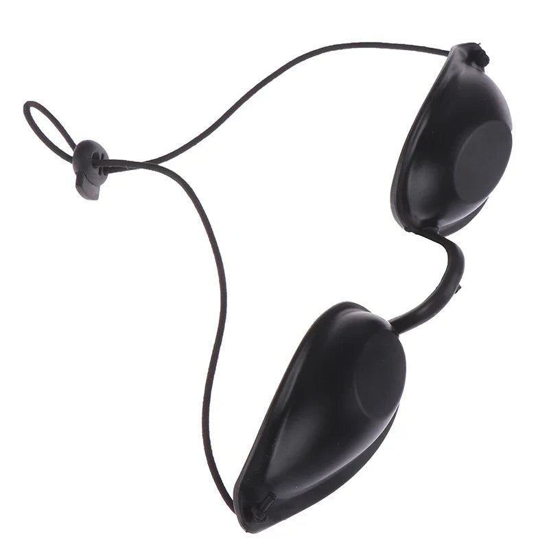 Protective Eye Goggles for IPL Laser & UV Treatment – Flexible UV Protection, Sunbed Tanning & Sunbathing Eyewear