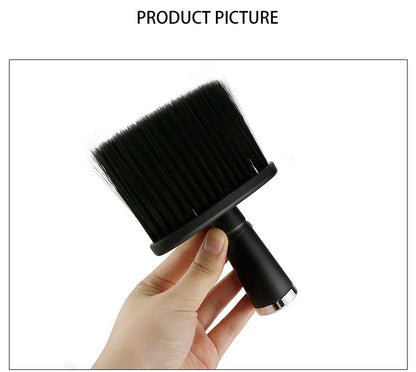 Soft Hair Brush for Neck & Face – Duster for Hair Cutting, Broken Hair Cleaning, Barber Salon & Styling Tool