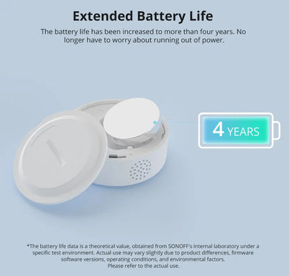 SONOFF SNZB-02P Zigbee Temperature & Humidity Sensor – Smart Home Thermometer, Works with Alexa, Google Home & SmartThings