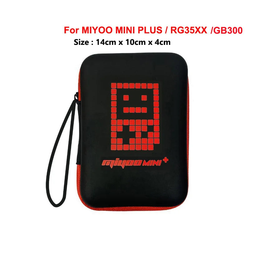 Hard Storage Bag for R36S, GB300, M17 Game Console – Portable Protective Case for Miyoo Mini Plus, RG35XX Plus, Game Accessories