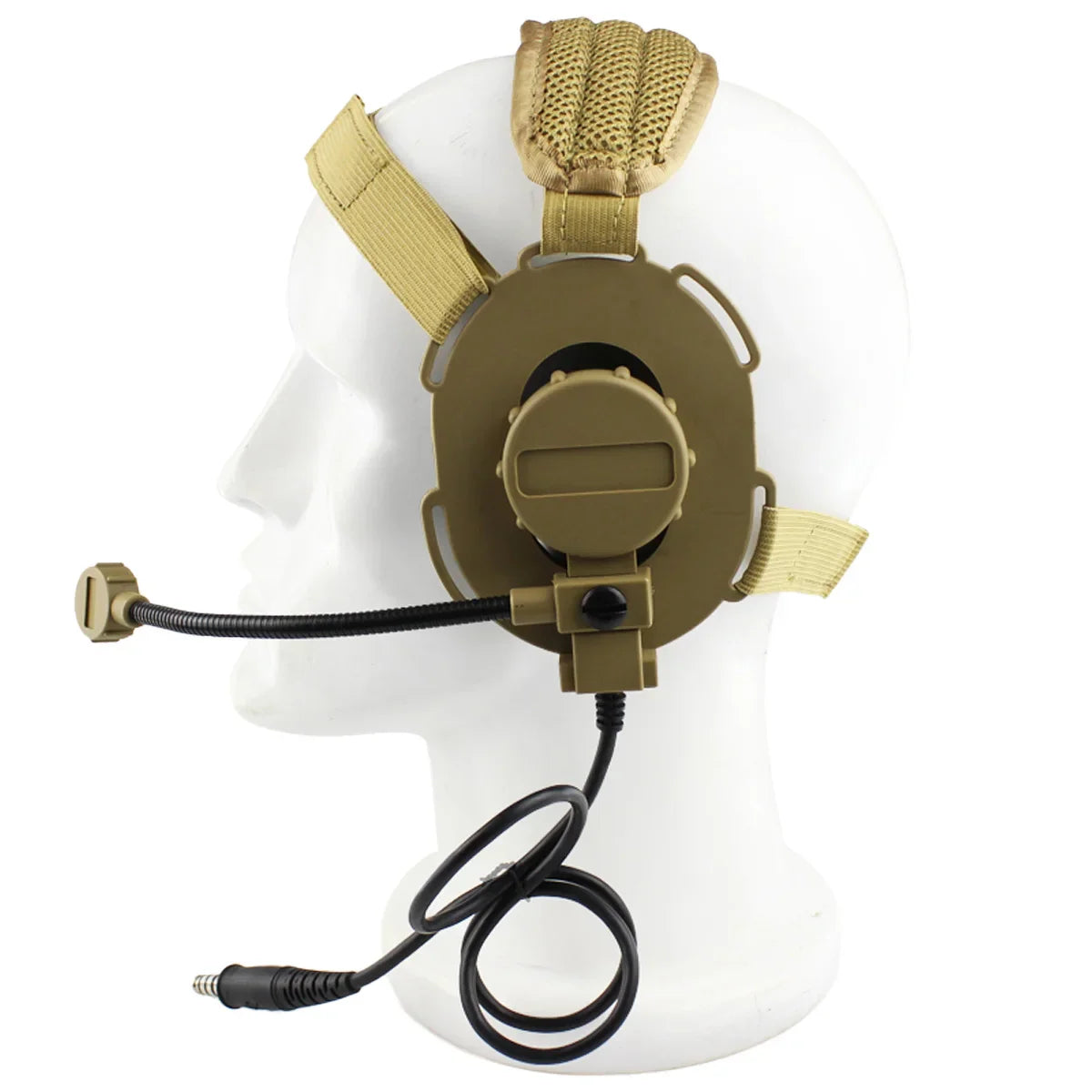 Tactical Bowman Elite II Headset – U94 PTT Communication Headphone for Kenwood & Baofeng UV-5R Radio Accessory