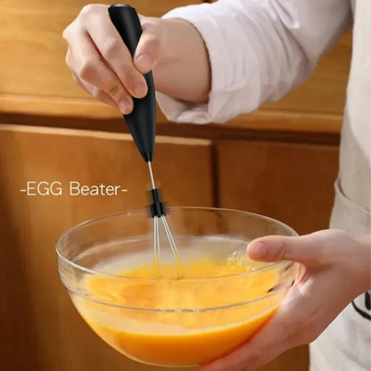 Powerful Electric Milk Frother — Handheld Mini Whisk for Coffee, Latte & Cappuccino, Kitchen & Household Tool