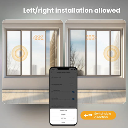 MOES Tuya ZigBee Smart Sliding Window Pusher – Automatic Opener & Closer, Solar Charging, App Remote Control, Alexa/Google Home Compatible
