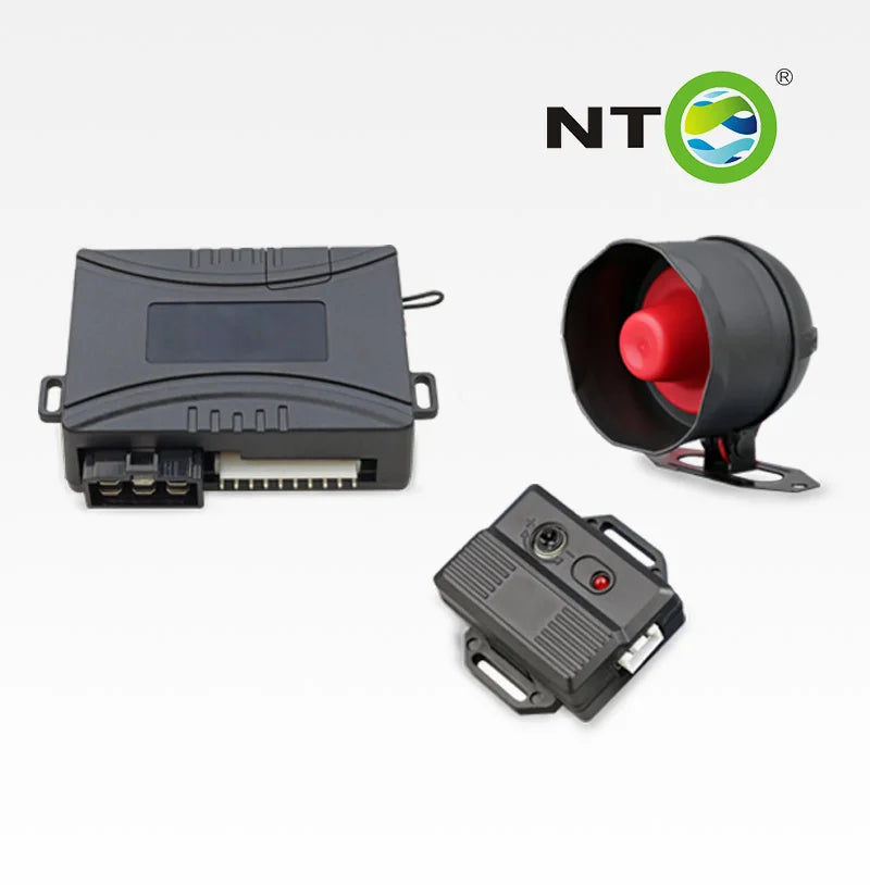 NTO Two-Way Car Alarm System Kit – Remote Start Stop, Keyless Entry & Engine Immobilizer Smart Security System