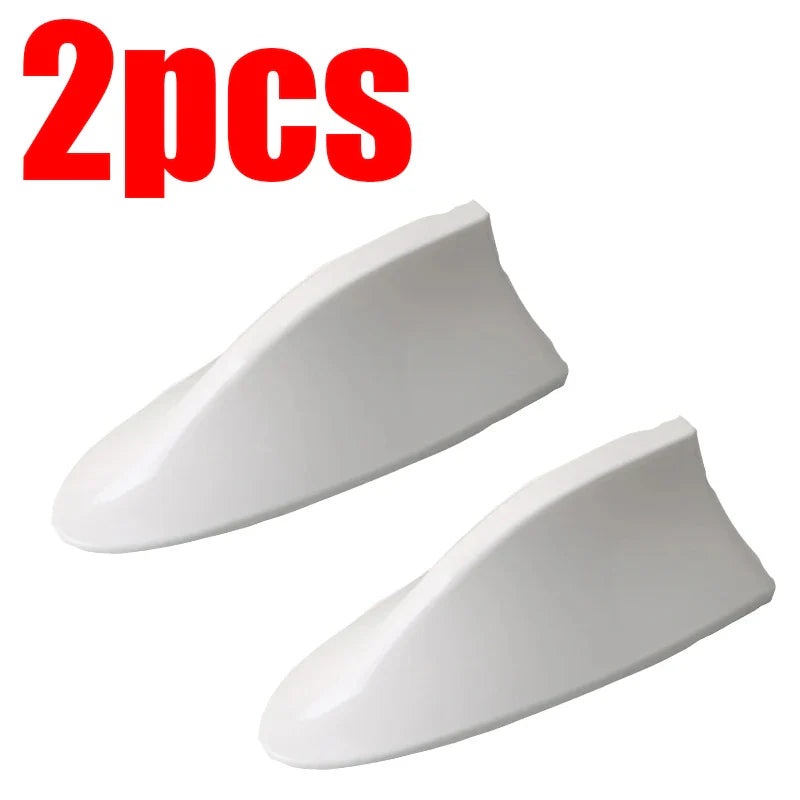 Car Radio Shark Fin Antenna – FM Signal Car Aerial for All Automobiles, Exterior Styling Replacement Part