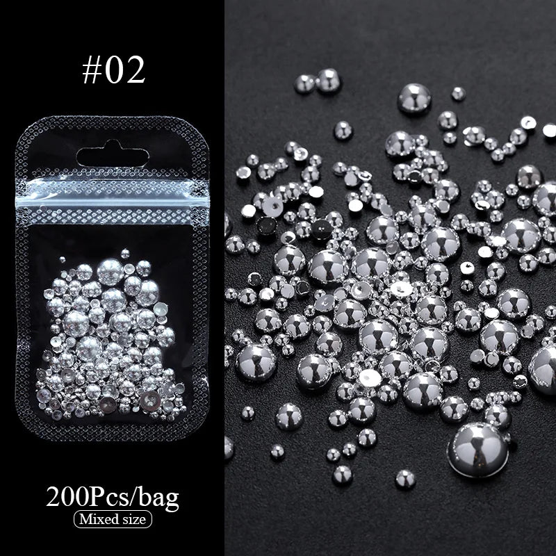BORN PRETTY 10g Gel Nail Glue for Rhinestones - Super Adhesive, No Wipe Nail Gem Glue for 3D Crystals, Beads, Diamonds & Stickers