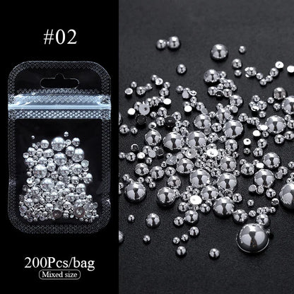 BORN PRETTY 10g Gel Nail Glue for Rhinestones - Super Adhesive, No Wipe Nail Gem Glue for 3D Crystals, Beads, Diamonds & Stickers