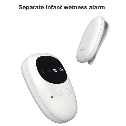 Wireless Bedwetting Alarm with Receiver - Pee Alarm for Kids, Potty Training & Elder Care (10-20M Range, Vibration Reminder)