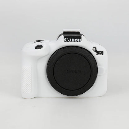 Textured Silicone Camera Case Cover for Canon EOS R50 — Protective Skin for Canon R50