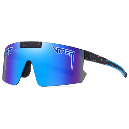 Retro Flip-Up Pit Viper Cycling Sunglasses — UV400 Vintage Steampunk Eyewear for Men & Women