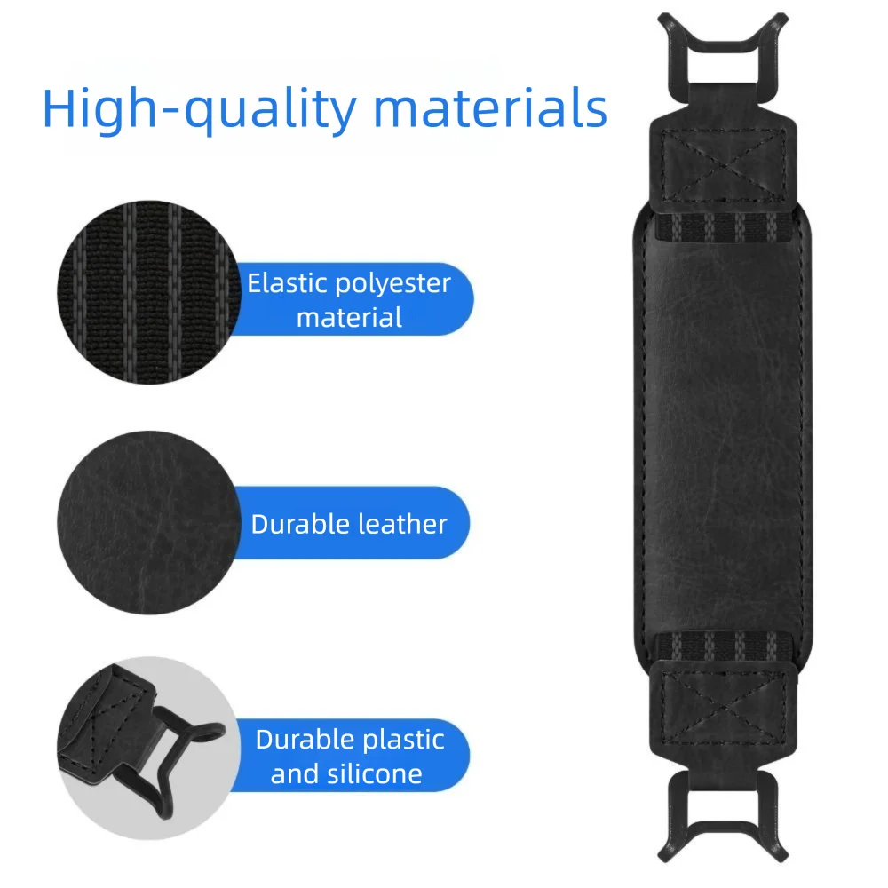 Leather Tablet Hand Strap — Elastic Anti-Drop E-Reader Holder for Kindle, iPad, Kobo, Sony, Pocketbook, Lenovo