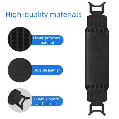 Leather Tablet Hand Strap — Elastic Anti-Drop E-Reader Holder for Kindle, iPad, Kobo, Sony, Pocketbook, Lenovo