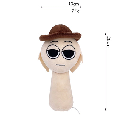 Sprunki Plush Toy — Incredibox Cartoon Pillow Doll, Stuffed Plush for Kids, Birthday & Christmas Gift