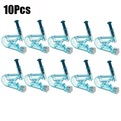 100PCS Disposable Ear Piercing Gun Kit with Sterile Nose & Ear Studs, Safe Body Jewelry Tool