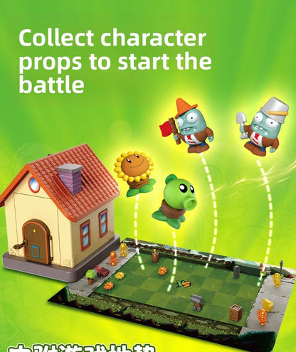 Plants vs Zombies Dave's Surprise House Toy Set – Collectible Figures with Interactive Play Features for Kids Gift