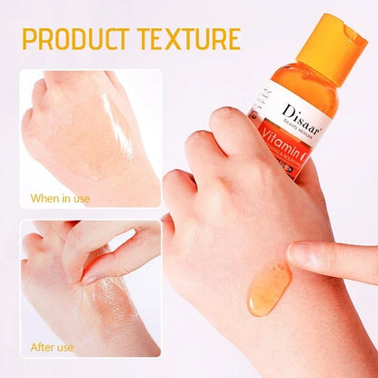 Yellow Peeling Lotion – 100% Organic Body Scrub with Hyaluronic Acid, Dark Skin Bleaching, Exfoliating, Whitening & Moisturizing