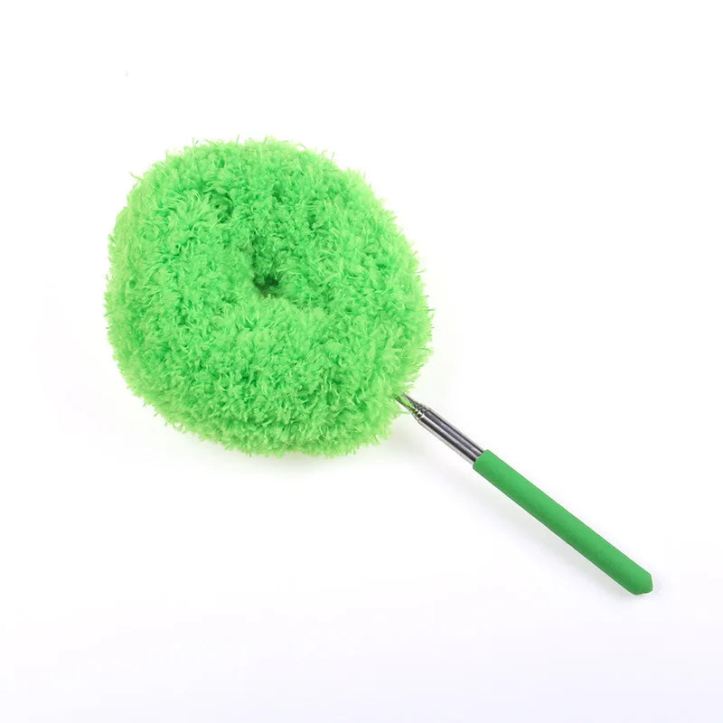 Extendable Microfiber Ceiling Fan Duster – Long Handle Dust Locking Reusable Cleaning Brush