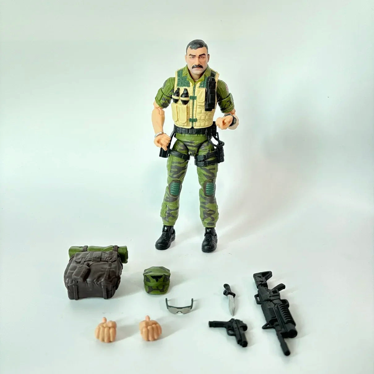 G.I. Joe Classified 6" Action Figures – Dr. Mindbender, Snake Eyes, Dreadnok Torch & Zandar Toy Gift