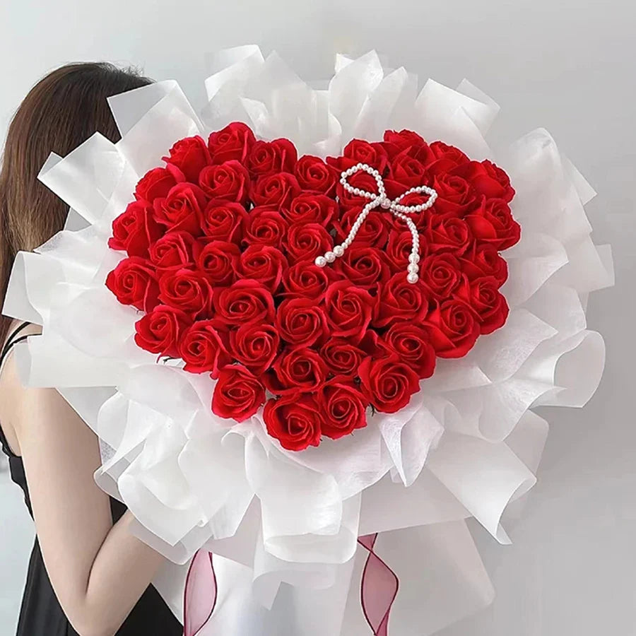 9PCS Flower Arrangement Holder Set — DIY Vase & Bouquet Packaging Accessories for Love Flower Crafts