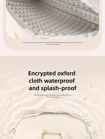 Waterproof Laptop Bag Case – 13.3” to 17.3” Notebook Shoulder & Handbag for MacBook Air/Pro