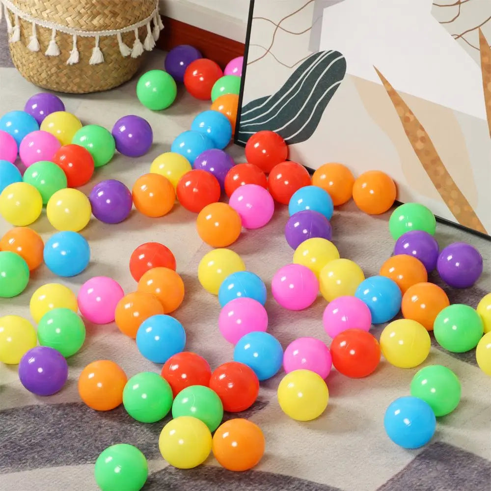100PCS Colorful Soft Water Balls – Outdoor & Pool Fun Toys for Babies and Children, Eco-Friendly Stress Relief Balls