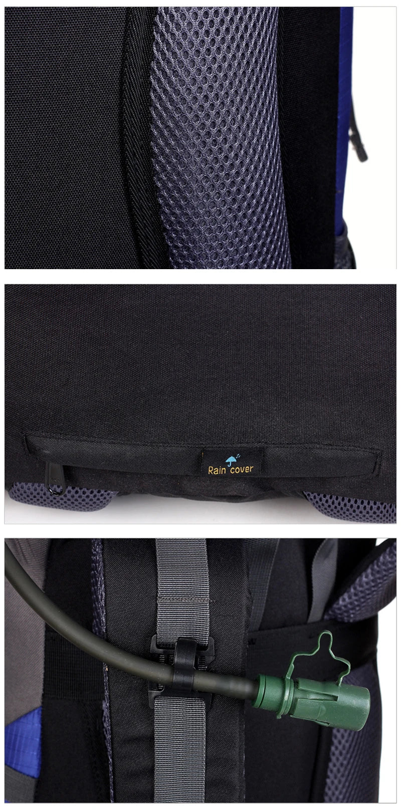 50L Hiking & Camping Backpack — Waterproof Multi-Function Trekking Bag for Women & Men
