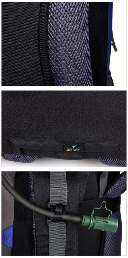 50L Hiking & Camping Backpack — Waterproof Multi-Function Trekking Bag for Women & Men