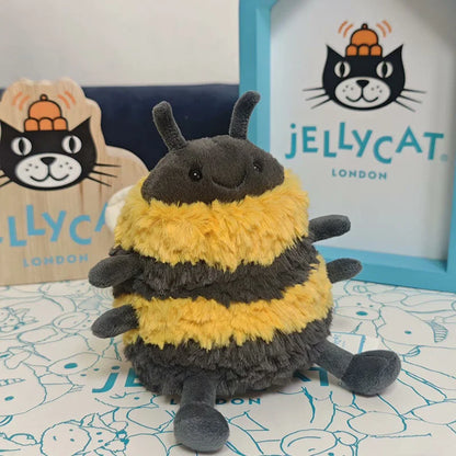 2025 Jellycat Albi Bee Plush Doll – Limited Edition Cute Soothing Companion, Festival Gift for Kids