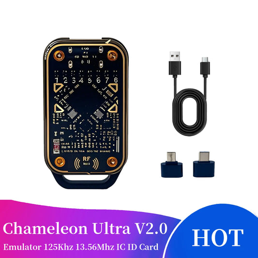 New Chameleon Ultra Contactless Smart Card Emulator – Compatible NFC Read Writer RFID Smart Chip ID Reader & Tag Copier
