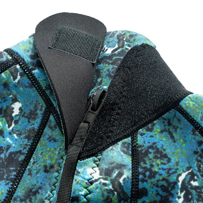 3mm Spearfishing Wetsuit – Neoprene Full Body Thermal Suit for Fishing, Diving, Surfing, Snorkeling & Kayaking, Camouflage Design